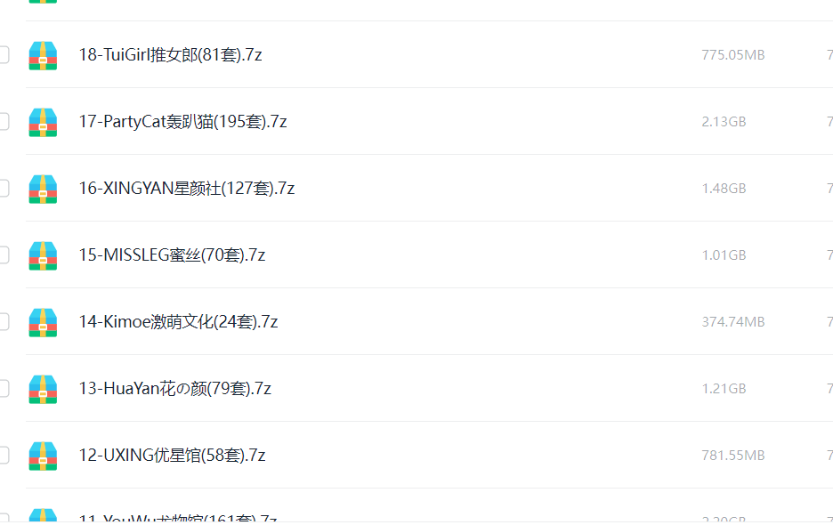 各大写真网站近4万套写真合集-飞哥网创